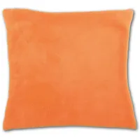 BestLivings Kissenhülle Kuschel ca. 50x50cm orange ohne Füllung