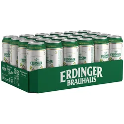 Erdinger Brauhaus Natur Radler 2,6 % vol 0,5 Liter, 24er Pack