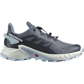 Salomon Supercross 4 Damen Grisaille / White / Cashmere Blue 37