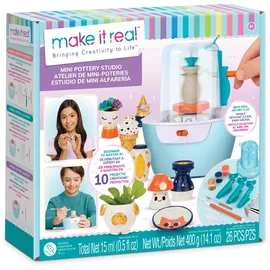 Make it Real Mini Töpferstudio Bastelset