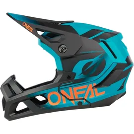O'Neal Bike Fullface Helm Sl1 Strike Black/Teal S (55/56 cm) - Blau