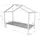 Vipack Hausbett Dallas 90 x 200 cm Kiefer massiv natur beige