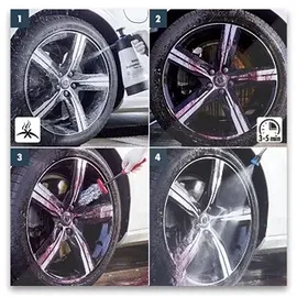 Sonax Felgenbürste rot, schwarz 2 St. 0,150 l