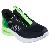 SKECHERS Microspec Max Brisk-Stripe Kinder Schwarz 27