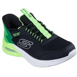 SKECHERS Microspec Max Brisk-Stripe Kinder Schwarz 27
