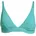 Bikini-Top Iconisea Ribbed Padded Triangle Petrol S