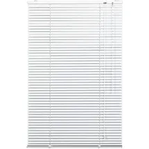 Lichtblick Aluminium-Jalousie 75 x 130 cm Weiß