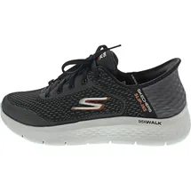 SKECHERS Go Walk Flex New World Slip-InTurnschuhe, Black Textile/Synthetic, 49