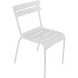 Fermob Luxembourg Stuhl Aluminium baumwollweiß