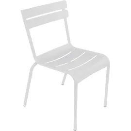 Fermob Luxembourg Stuhl Aluminium baumwollweiß