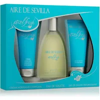 Instituto Español Aire de Sevilla Azul Fresh Eau de Toilette 150 ml + Body Lotion 150 ml + Body Scrub 150 ml Geschenkset
