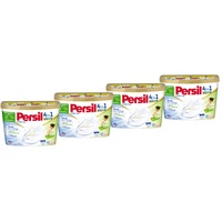 Persil Sensitive 4in1 DISCS Vollwaschmittel 64 WL (4 x 16 Waschladungen), Waschmittel für Allergiker & Babys, mit beruhigender Aloe vera für sensible Haut, effektiv von 20 °C bis 95 °C