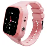 DTC GmbH GPS Kinder Smartwatch Smartwatch Jungen Mädchen 3-13 Jahre Kinder Geburtstagsgeschenk rosa