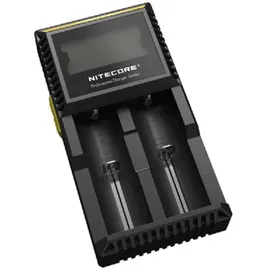 Akkuman SET Nitecore D2 Ladegerät + 2x 14500 AA Solar Akku LiFePo4 3,2V 600mAh