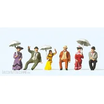 Preiser H0 Sitzende Figuren um 1900 (3er Set)