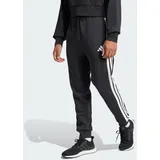 adidas Essentials 3-Streifen French Terry Hose - Black / White - 3XL Tall
