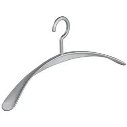 Kleiderbügel Wing CW-Concept silber, Designer Designbüro Wenisch & Partner, 20x45.5x4.5 cm