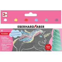 Eberhard Faber Einhorn Straßenmalkreide 6 St. mehrfarbig