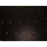 VELLEMAN Lichtnetz LED 2 x 2 m Warmweiß Schwarz