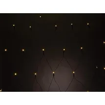 VELLEMAN Lichtnetz LED 2 x 2 m Warmweiß Schwarz