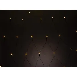 VELLEMAN Lichtnetz LED 2 x 2 m Warmweiß Schwarz