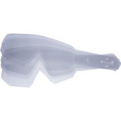 Shot Iris / Assault Abreissfolien 10 Stck, transparent für Männer