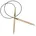 Basix Birch Rundstricknadel 40 cm Länge x 4 00 mm Stärken Braun