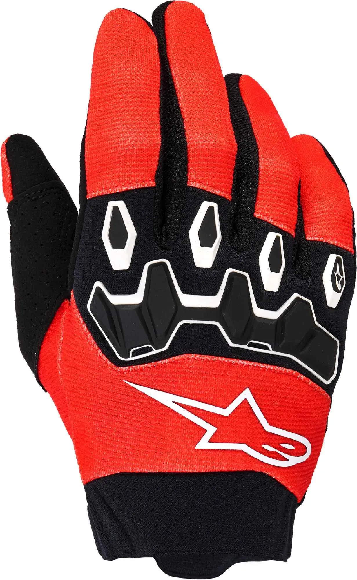 Alpinestars Full Bore V2 Jeugd motocrosshandschoenen, zwart-rood, S