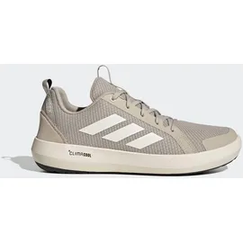 adidas Terrex Boat Climacool Shoes, Wonder Beige/Chalk White/Semi Impact Orange, 47 1/3 EU