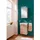 Fackelmann Waschbeckenunterschrank 44 x 60 x 24,3 cm Braun