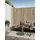 benuta Outdoorteppich Flora, rechteckig, Höhe: 5 mm, In- & Outdoorteppich, Garten, Terrasse, Balkon, Wohnzimmer, Küche beige 80 cm x 250 cm x 5 mm