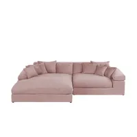 smart Ecksofa  Lianea , rosa/pink , Maße (cm): B: 291 H: 86 T: 208.0