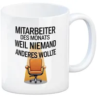 Speecheese Kaffeetasse 0,3 l Mehrfarbig