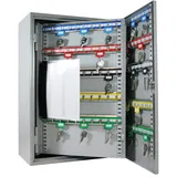 HMF Schlüsselschrank 55 x 38 x 20,5 cm Lichtgrau