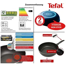 Tefal Cook&Clean Pfannen-Set 2-tlg. 28 cm + 28 cm