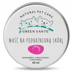 GREEN SANTE Natürliche Salbe für gereizte Haut für Hunde und Katzen 60ml