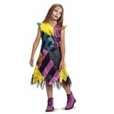 Disney Offizielles Deluxe Sally Nightmare Before Christmas Kostüm, Sally Kostüm Kleid, Faschingskostüm fur Kinder Mädchen Karneval Geburstag Costume Größ M