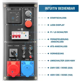 Hyundai Diesel Generator DHY8600SE-T D