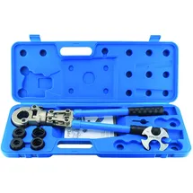 Pipetec Handpresszange TH-Profil inkl. Koffer TH-Profil und Einlagen 16-32mm