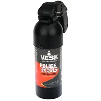 Pfefferspray VESK Police RSG Breitstrahl/Cone 400ml mit Pistolengriff - hochwertiges Tierabwehrspray zur Selbstverteidigung