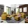 Fun Möbel Ecksofa Schlafsofa Sofa CANTON in Stoff Camelia Senfgelb Ottomane Links - Gelb