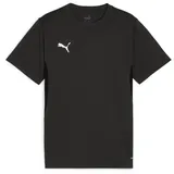 Puma teamGOAL Jersey Jr puma black/PUMA white/flat dark gray 140