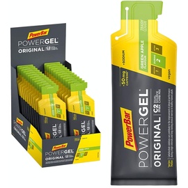 Powerbar PowerGel Original Green Apple mit Koffein 24 x 41 g