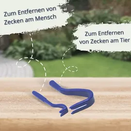 Iperon Zeckenhaken Zeckenzange 2er Set