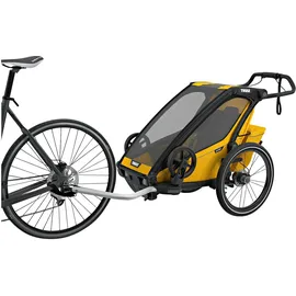 Thule Chariot Sport 1 black/spectra yellow 2021