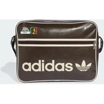adidas Airliner Tasche 17 Liter Dunkelbraun/Cremeweiß