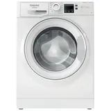 Hotpoint Ariston NFR69W IT Waschmaschine mit Frontlader, Energieklasse A, Schleudergang 1400 U/min. 9,0 kg, Breite: 59,5 cm, Tiefe: 60,5 cm, Höhe: 85 cm.