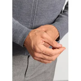 Olymp Casual Strick grau M