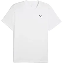 Puma Tad Essentials Solid Small Cat Trainingsshirt Herren 02 white M