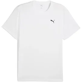 Puma Tad Essentials Solid Small Cat Trainingsshirt Herren 02 white M